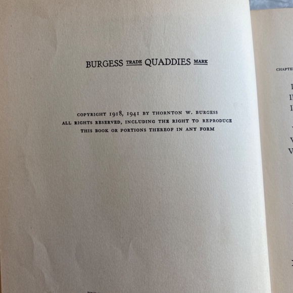 Weekend Sale! Vintage! The Adventures of Jimmy Skunk by Thornton W. Burgess - Picture 4 of 6
